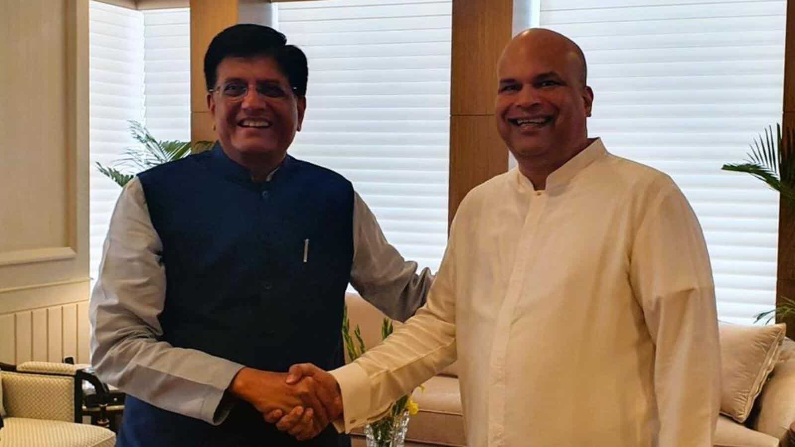 Sri Lanka envoy meets Indian ministers seeking support for economic recovery