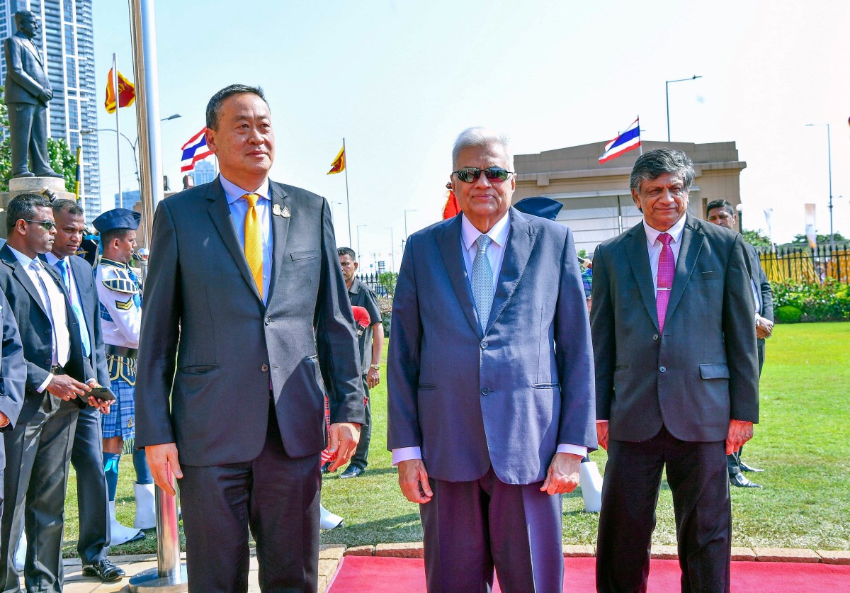 Debt-stricken Sri Lanka signs a free trade pact with Thailand
